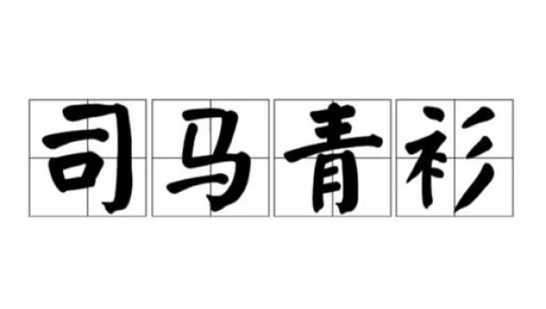 司马青衫形容什么